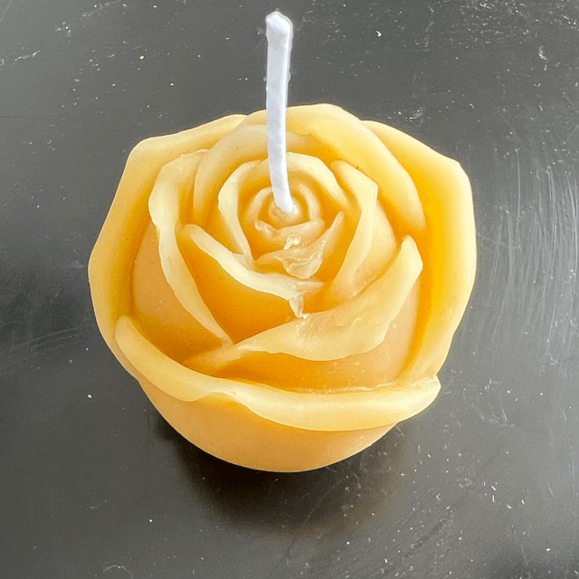 Bougie rose 